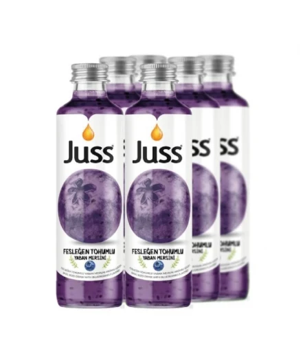 Juss Blueberry Basil Seed Drink 250 ml