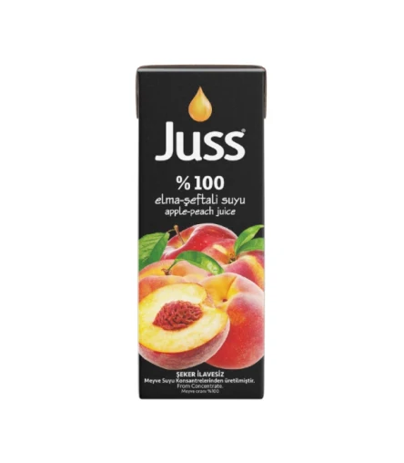 Juss %100 Elma & Şeftali 200 ml